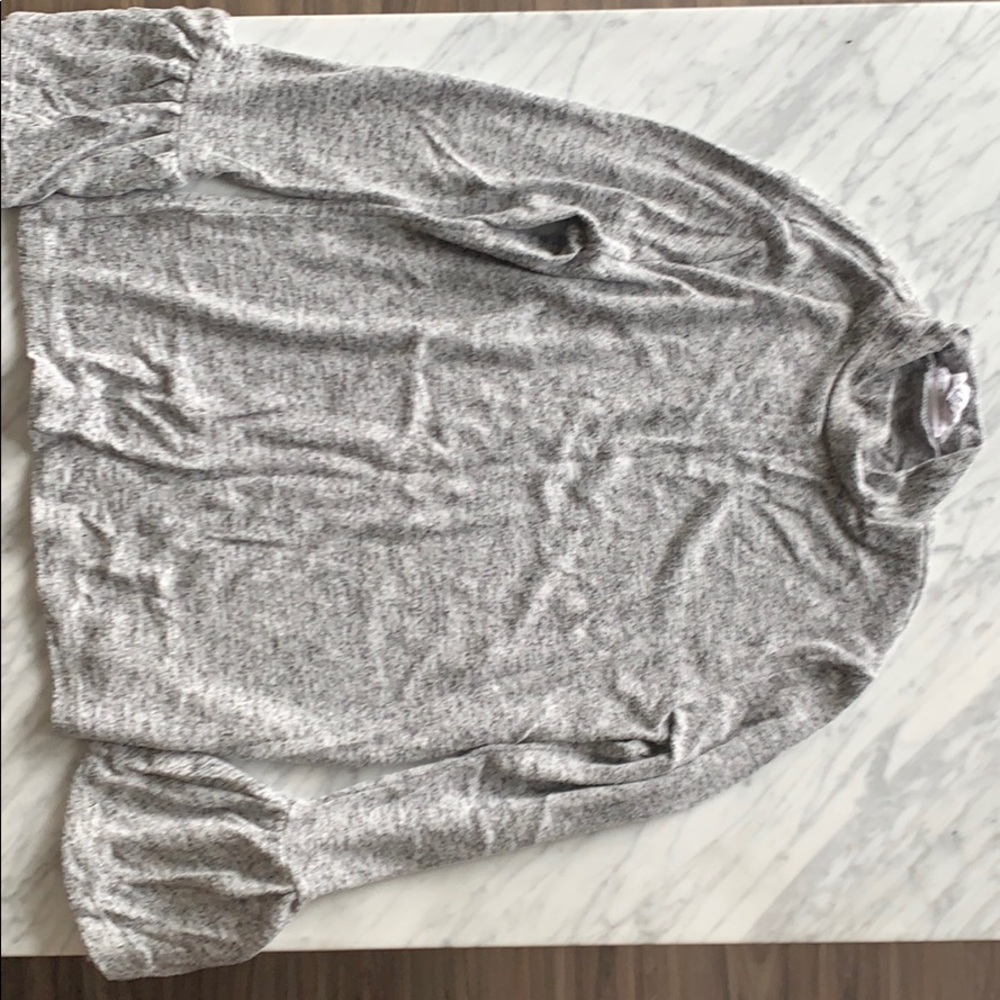 Bell sleeve sweater